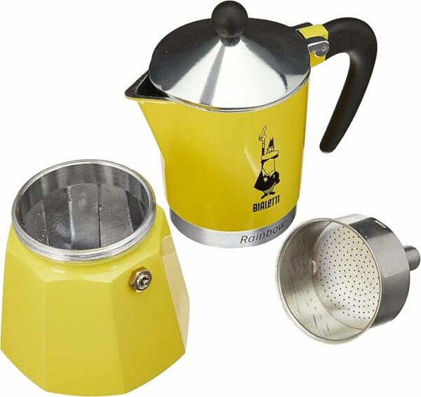 Bialetti Rainbow 6tz Gialla – Image 2